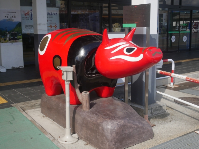 福島県の風景：あかべこ